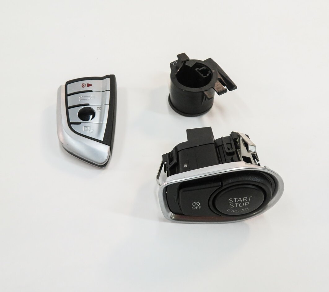 Thumbnail 6: 18-19 BMW X1 X2 (F39 F48) 2.0L B46 TURBO ENGINE DME IMMOBILIZER MODULE KEY SET