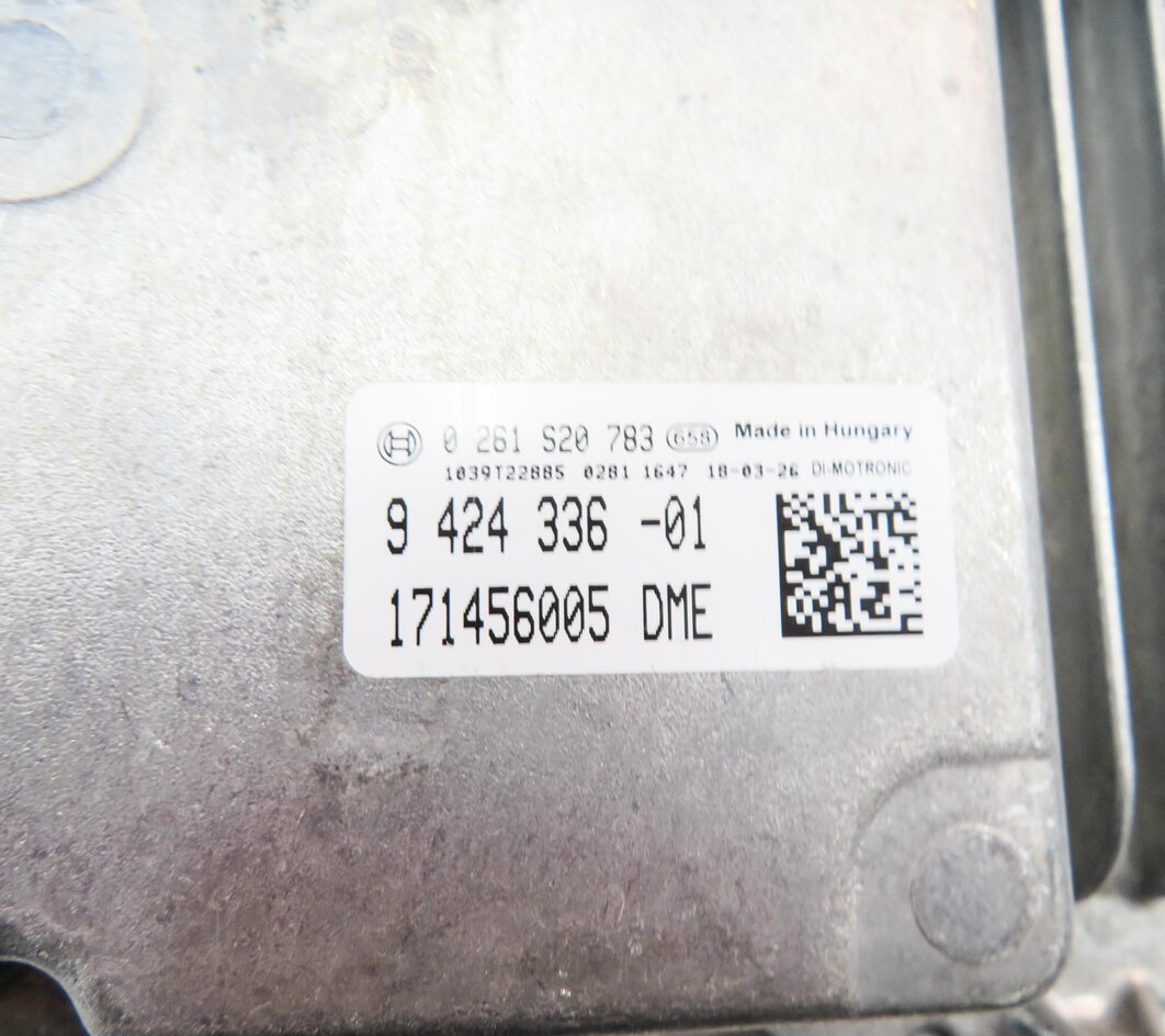 Thumbnail 8: 18-19 BMW X1 X2 (F39 F48) 2.0L B46 TURBO ENGINE DME IMMOBILIZER MODULE KEY SET