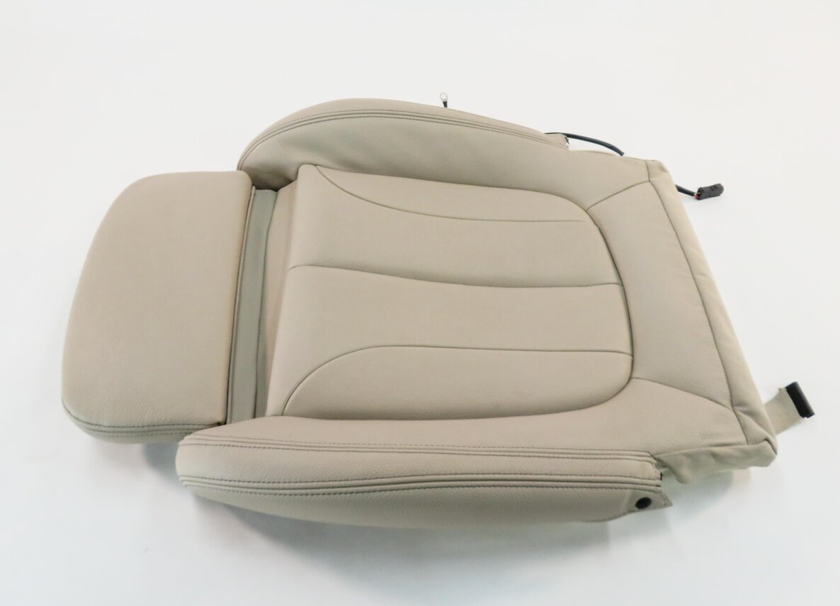Thumbnail 3: 2018 BMW X1 (F48) PASSENGER - LOWER BOTTOM SPORT SEAT CUSHION (OYSTER LEATHER)