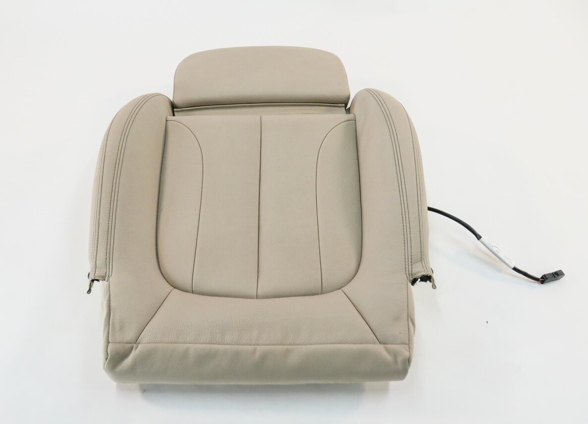 Thumbnail 4: 2018 BMW X1 (F48) PASSENGER - LOWER BOTTOM SPORT SEAT CUSHION (OYSTER LEATHER)