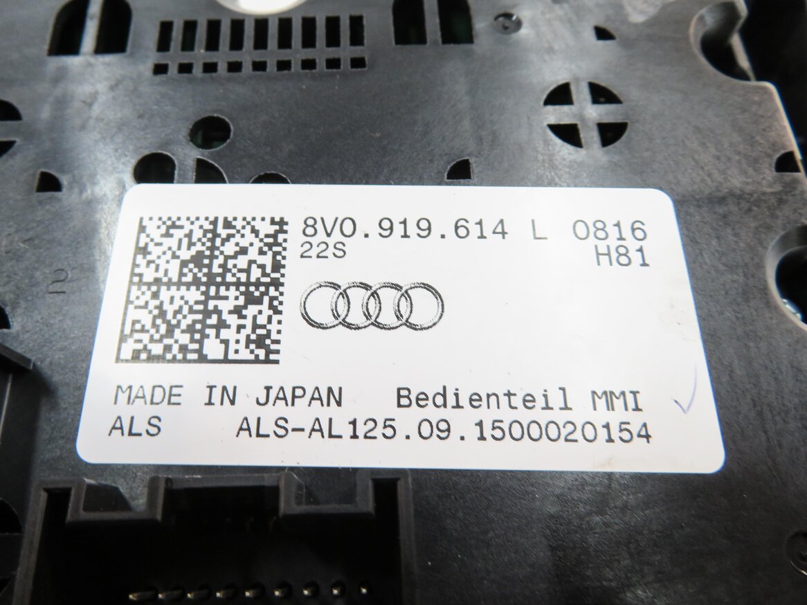 Thumbnail 8: 15-18 AUDI A3 S3 (8V) RADIO STEREO GPS NAVIGATION MEDIA MMI CONTROL SWITCH KNOB