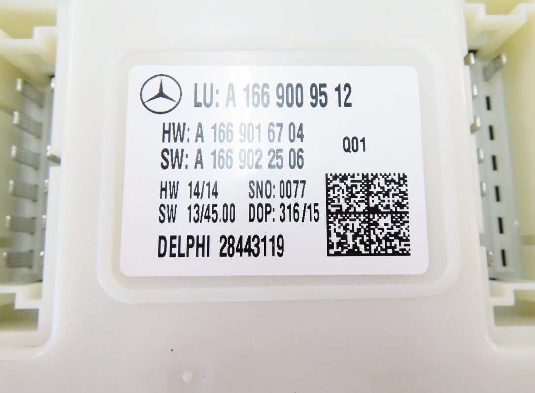 Thumbnail 8: 2014-2016 MERCEDES GL350 GL450 GL550 (X166) REAR SIGNAL ACQUISITION MODULE