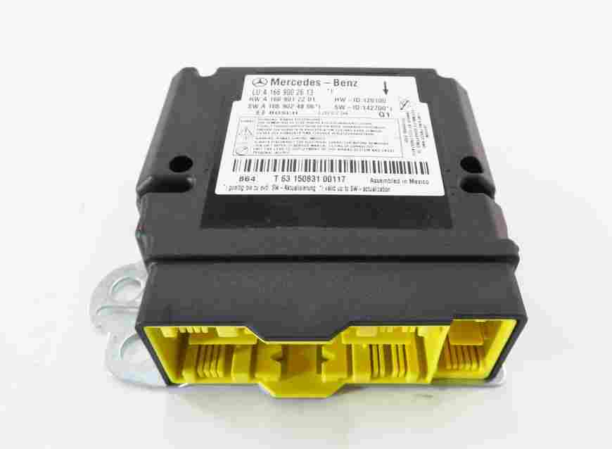 Thumbnail 2: 16-17 MERCEDES GL GLE GLS CLASS X166 SAFETY RESTRAINT BAGG CONTROL MODULE