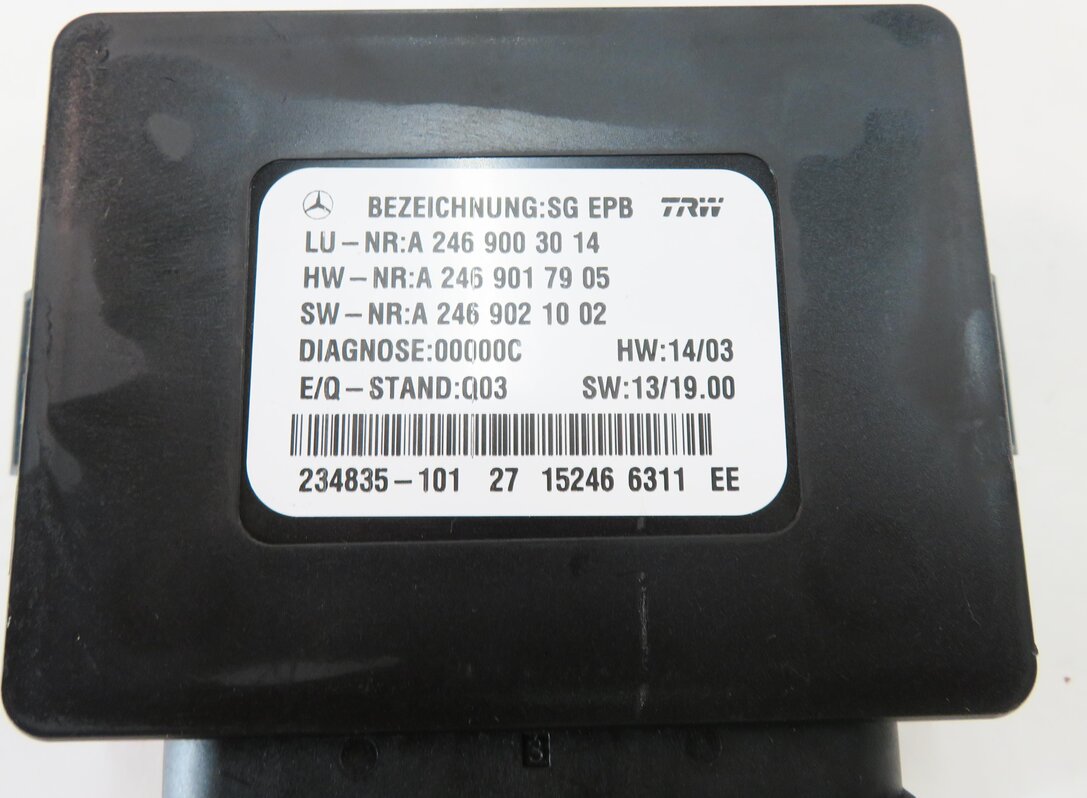 Thumbnail 9: 14-19 MERCEDES B250 CLA250 GL350 GL450 GL550 ML350 ML550 - PARKING BRAKE MODULE