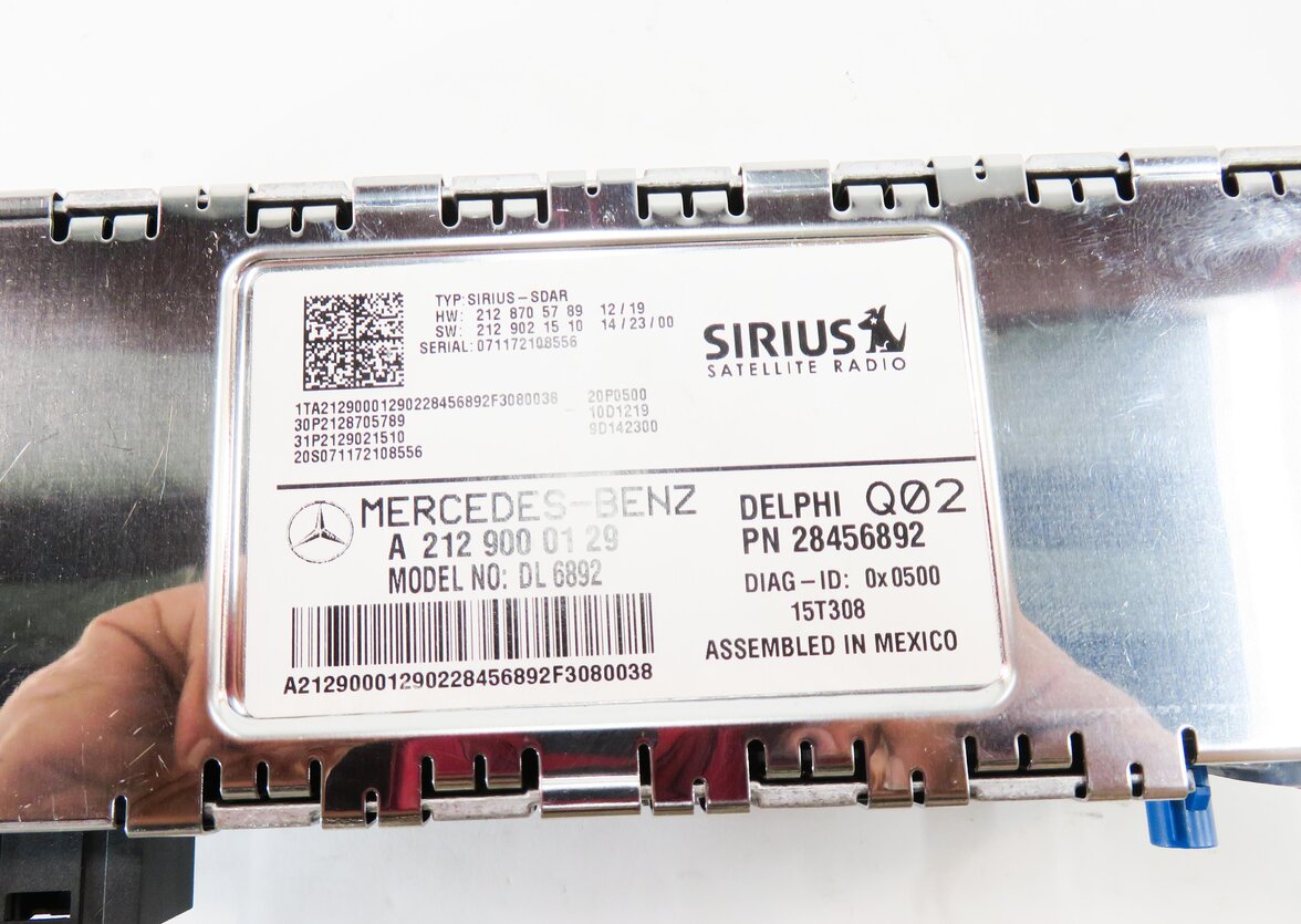 Thumbnail 7: 2016 MERCEDES GL450 (X166) SIRIUS SATELLITE RADIO RECEIVER CONTROL MODULE
