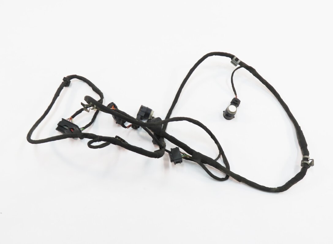 Thumbnail 2: 2016 MERCEDES GL450 (X166) REAR PDC PARK DISTANCE SENSOR SET w/ HARNESS (WHITE)