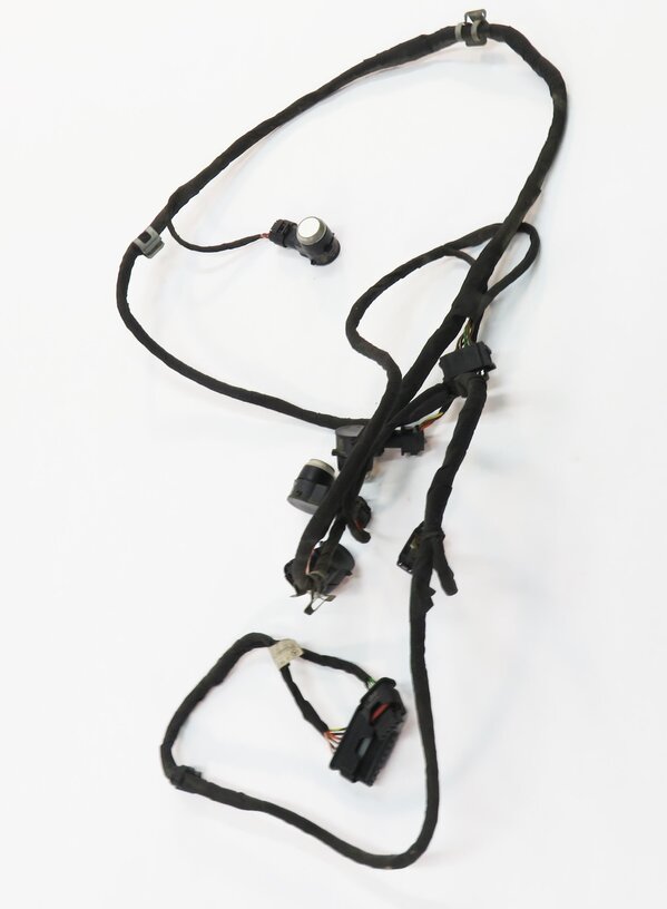 Thumbnail 3: 2016 MERCEDES GL450 (X166) REAR PDC PARK DISTANCE SENSOR SET w/ HARNESS (WHITE)