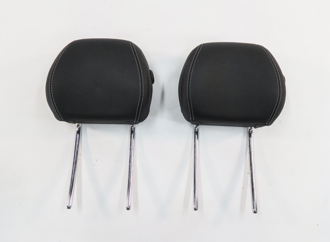 Thumbnail 3: 2016 MERCEDES GL450 (X166) FRONT LEFT & RIGHT SEAT HEADREST SET (BLACK LEATHER)