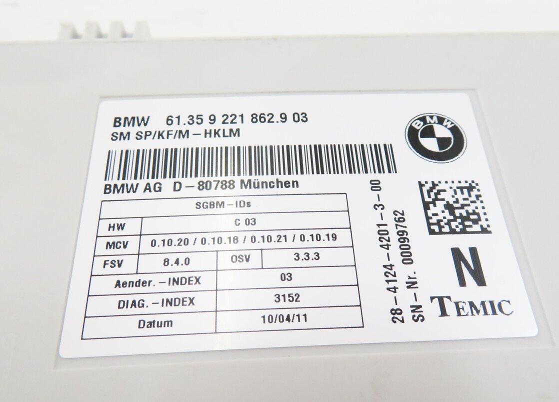 Thumbnail 8: 2010-2016 BMW 128i 328i 335i M3 X1 X5 X6 Z4 - FRONT MEMORY SEAT CONTROL MODULE