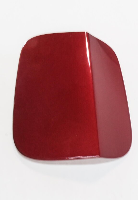 Thumbnail 3: 2007-2013 BMW X5 (E70) FUEL TANK DOOR FLAP COVER TRIM LID (VERMILION RED A82)
