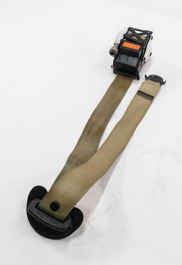 Thumbnail 1: 07-14 BMW X5 X6 X5M X6M (E70 E71) LEFT FRONT DRIVER SEATBELT RETRACTOR (BEIGE)
