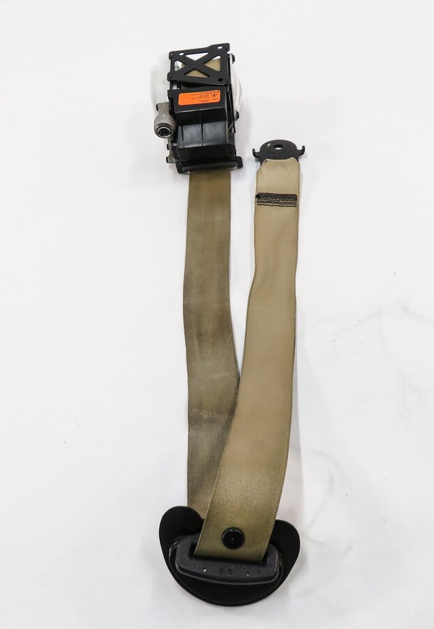 Thumbnail 2: 07-14 BMW X5 X6 X5M X6M (E70 E71) LEFT FRONT DRIVER SEATBELT RETRACTOR (BEIGE)