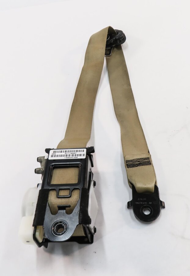 Thumbnail 5: 07-14 BMW X5 X6 X5M X6M (E70 E71) LEFT FRONT DRIVER SEATBELT RETRACTOR (BEIGE)