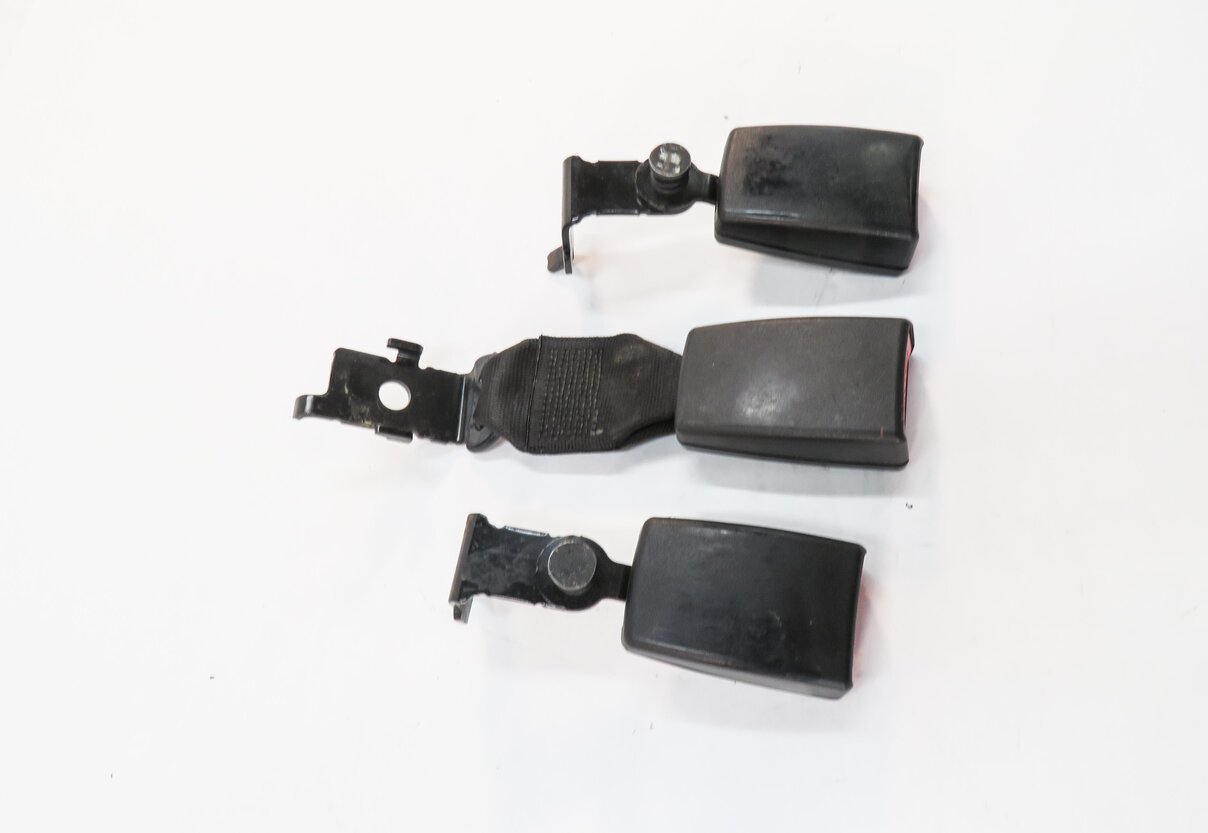 Thumbnail 4: 2011 BMW X5 (E70) REAR 2nd SECOND ROW SEAT SEATBELT BUCKLE RECEIVER SET-3