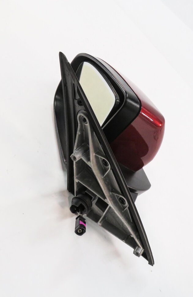 Thumbnail 2: 2010-2013 BMW X5 (E70) LEFT P-FOLD MEM AUTODIM CAMERA HEATED DOOR MIRROR (RED)
