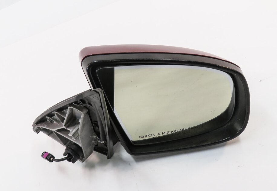 2010-2013 BMW X5 (E70) RIGHT P-FOLD MEM AUTODIM CAMERA HEATED DOOR MIRROR (RED)