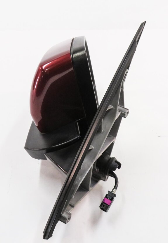 Thumbnail 3: 2010-2013 BMW X5 (E70) RIGHT P-FOLD MEM AUTODIM CAMERA HEATED DOOR MIRROR (RED)