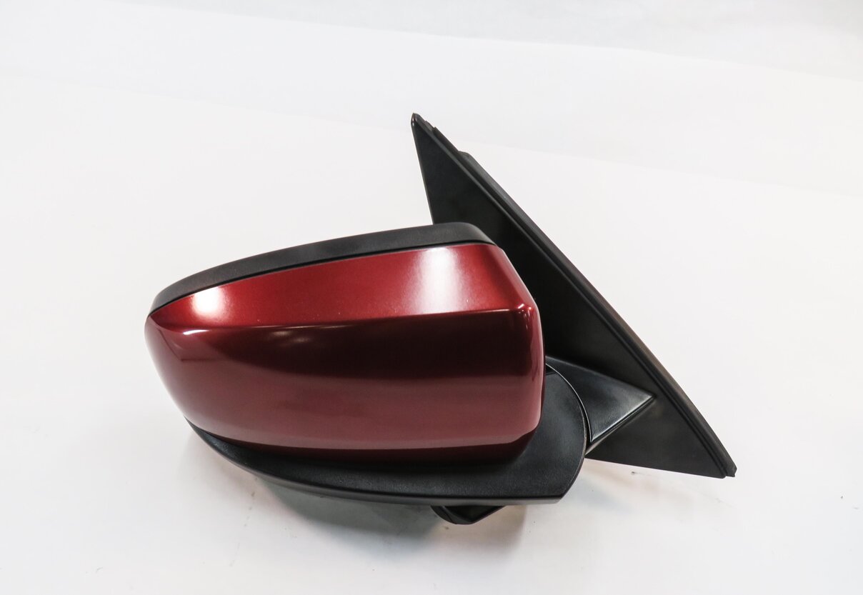 Thumbnail 4: 2010-2013 BMW X5 (E70) RIGHT P-FOLD MEM AUTODIM CAMERA HEATED DOOR MIRROR (RED)