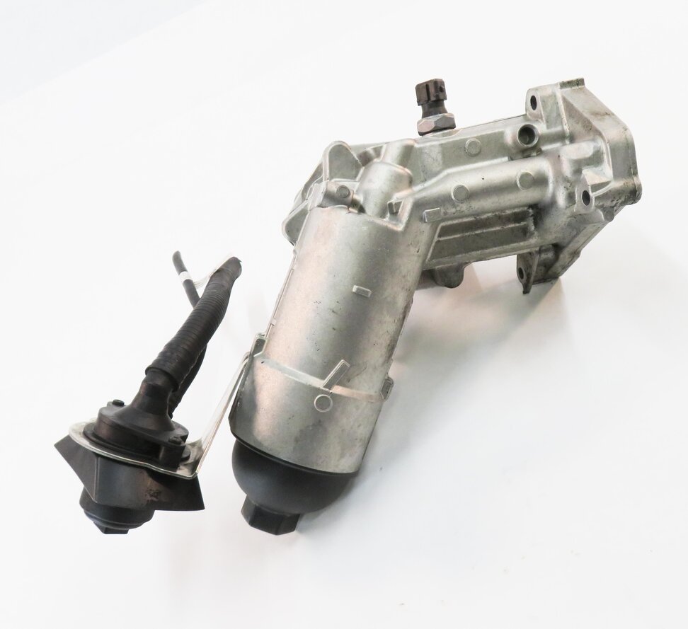 Thumbnail 1: 2011 BMW X5 (E70) 3.0L M57Y DIESEL ENGINE - OIL FILTER HOUSING w/ COOLER