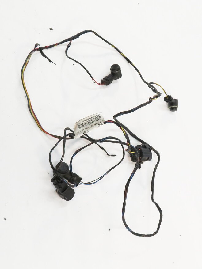 Thumbnail 3: 2012 RANGE ROVER SPORT (L320) REAR PDC PARK SENSOR SET w/ HARNESS (BLACK 820)