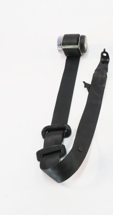 2012 RANGE ROVER SPORT (L320) LEFT REAR 2nd ROW SEAT SEATBELT RETRACTOR (BLACK)