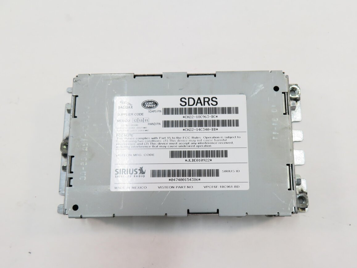 Thumbnail 5: 2012 RANGE ROVER SPORT (L320) SIRIUS SATELLITE RADIO RECEIVER CONTROL MODULE