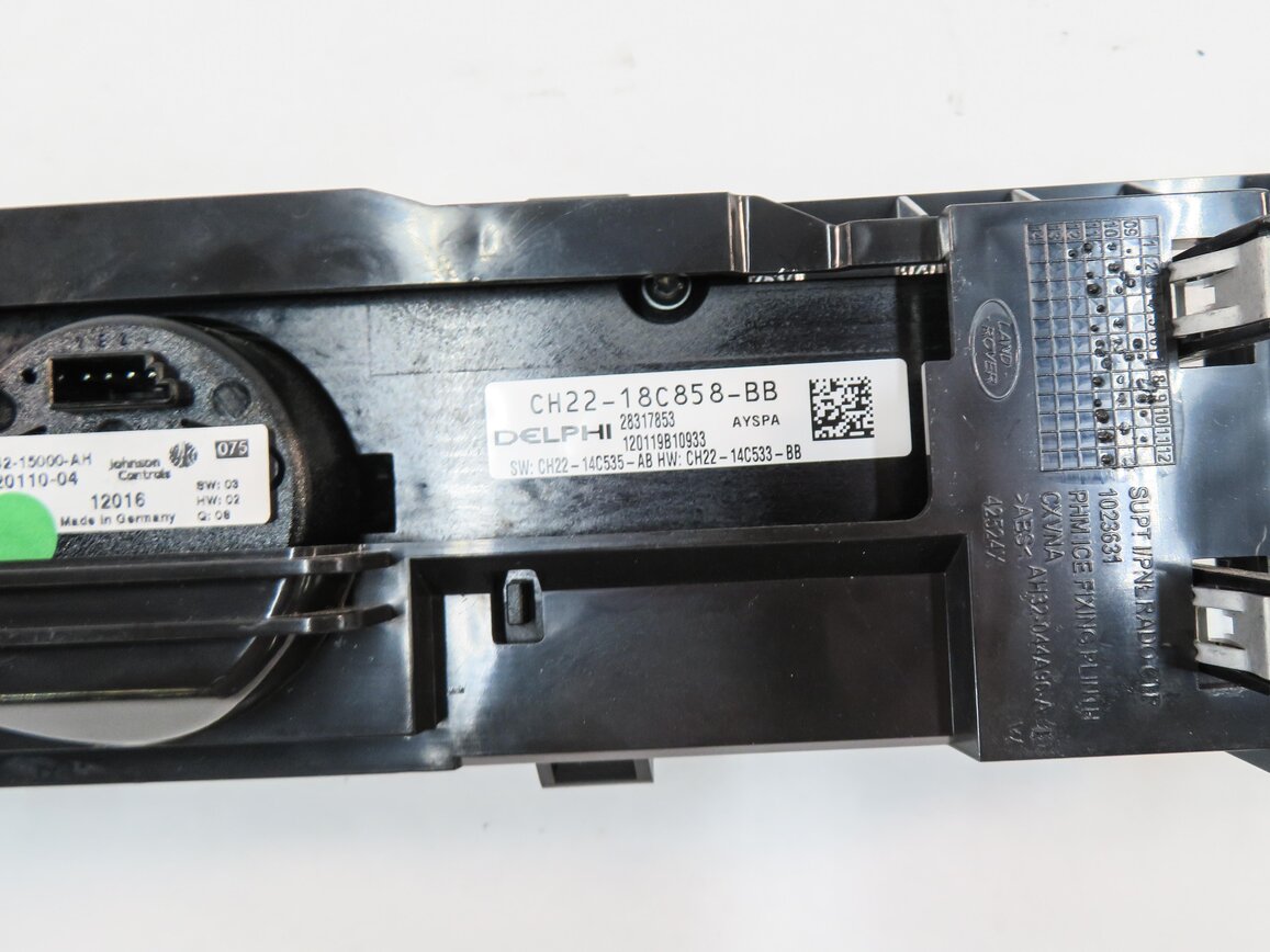 Thumbnail 7: 2010-2016 LR4 / RANGE ROVER SPORT (L320) RADIO NAV PHONE VIDEO CLOCK INFO SWITCH