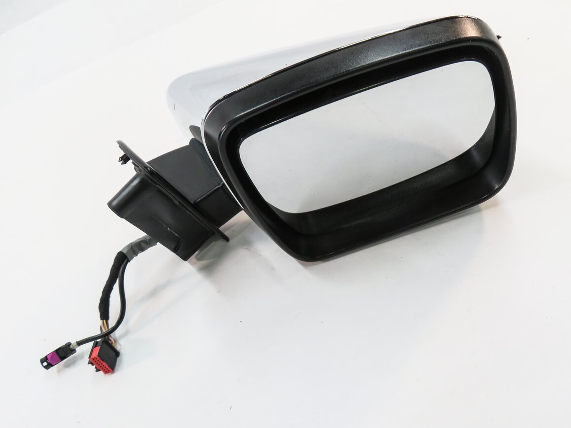 10-13 LR4 RANGE ROVER SPORT (L320) RIGHT PFOLD MEM HEATED CAMERA MIRROR (CHROME)