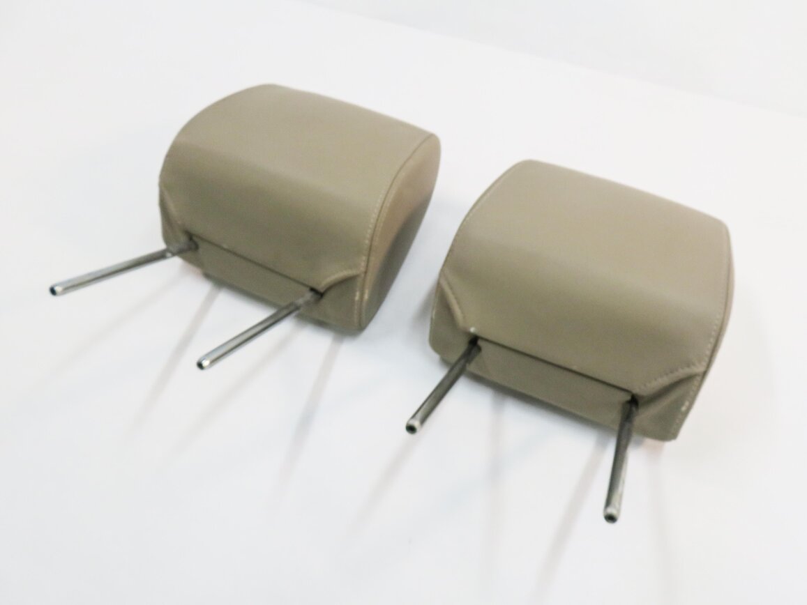 2012 RANGE ROVER SPORT (L320) FRONT LEFT & RIGHT SEAT HEADREST SET-2 (ALMOND)