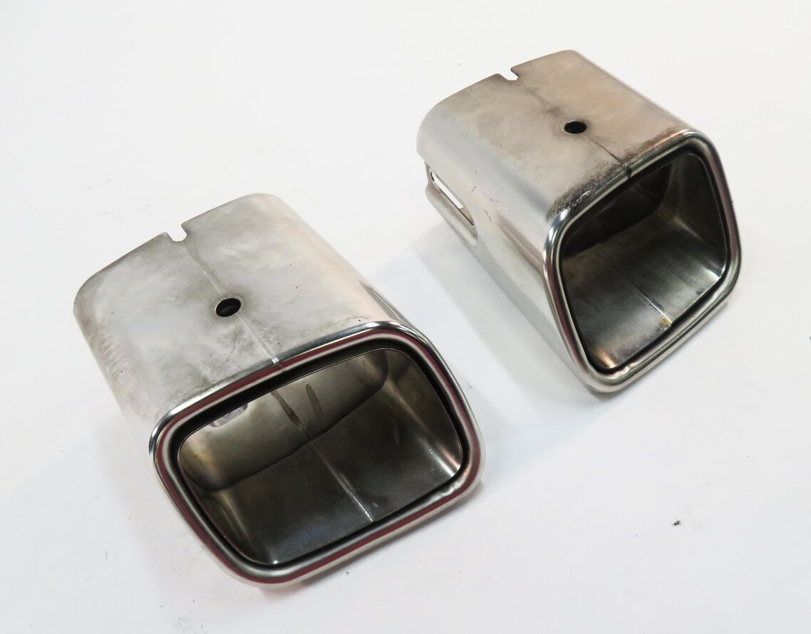 2010-2012 MERCEDES GLK250 GLK350 (X204) LEFT & RIGHT EXHAUST TIP SET-2