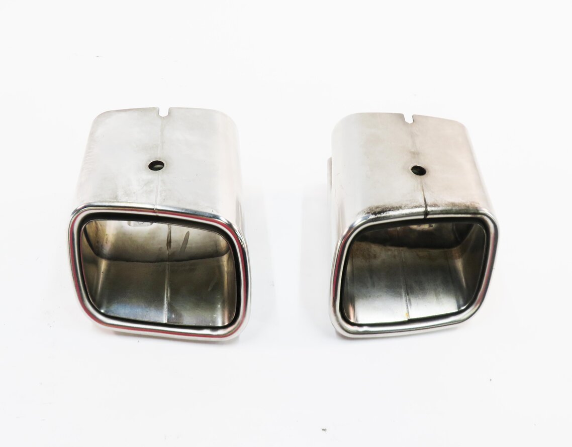 Thumbnail 2: 2010-2012 MERCEDES GLK250 GLK350 (X204) LEFT & RIGHT EXHAUST TIP SET-2