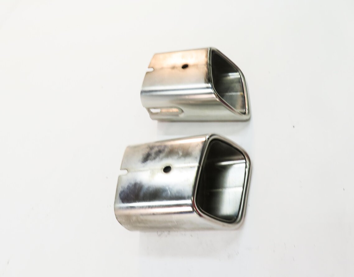 Thumbnail 3: 2010-2012 MERCEDES GLK250 GLK350 (X204) LEFT & RIGHT EXHAUST TIP SET-2