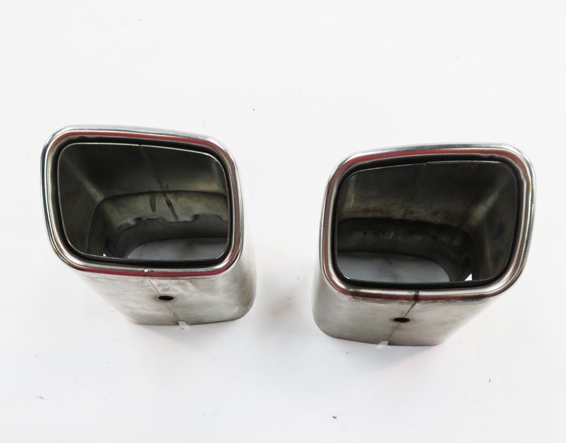 Thumbnail 6: 2010-2012 MERCEDES GLK250 GLK350 (X204) LEFT & RIGHT EXHAUST TIP SET-2