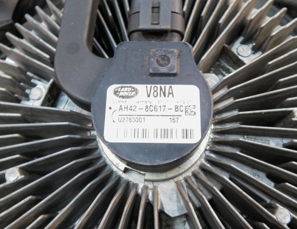 Thumbnail 6: 2010-2013 LR4 - RANGE ROVER SPORT (L320) 5.0L NON SC COOLING FAN BLADE w/ CLUTCH