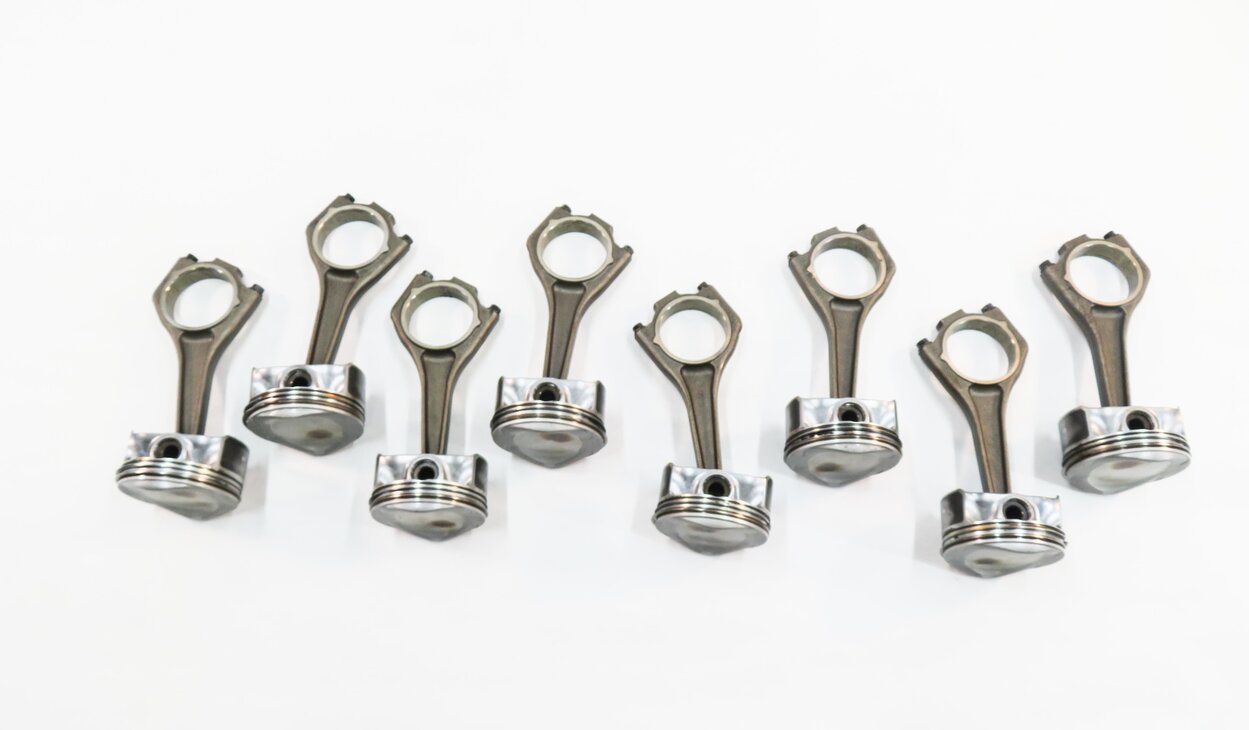 Thumbnail 3: 2011 RANGE ROVER SPORT (L320) 5.0L AJ133 V8 ENGINE PISTON w/ CONNECTING ROD SET