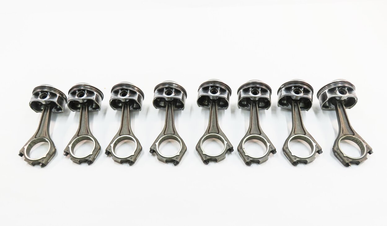 Thumbnail 7: 2011 RANGE ROVER SPORT (L320) 5.0L AJ133 V8 ENGINE PISTON w/ CONNECTING ROD SET