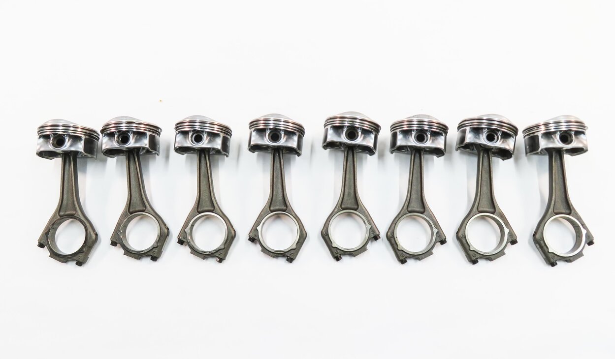 Thumbnail 8: 2011 RANGE ROVER SPORT (L320) 5.0L AJ133 V8 ENGINE PISTON w/ CONNECTING ROD SET