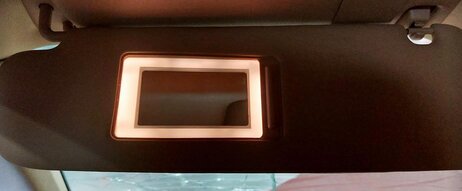 Thumbnail 2: 2011-2014 PORSCHE CAYENNE (958) FRONT LEFT & RIGHT SUNVISOR SHADE SET (BEIGE)