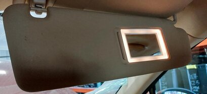 Thumbnail 3: 2011-2014 PORSCHE CAYENNE (958) FRONT LEFT & RIGHT SUNVISOR SHADE SET (BEIGE)