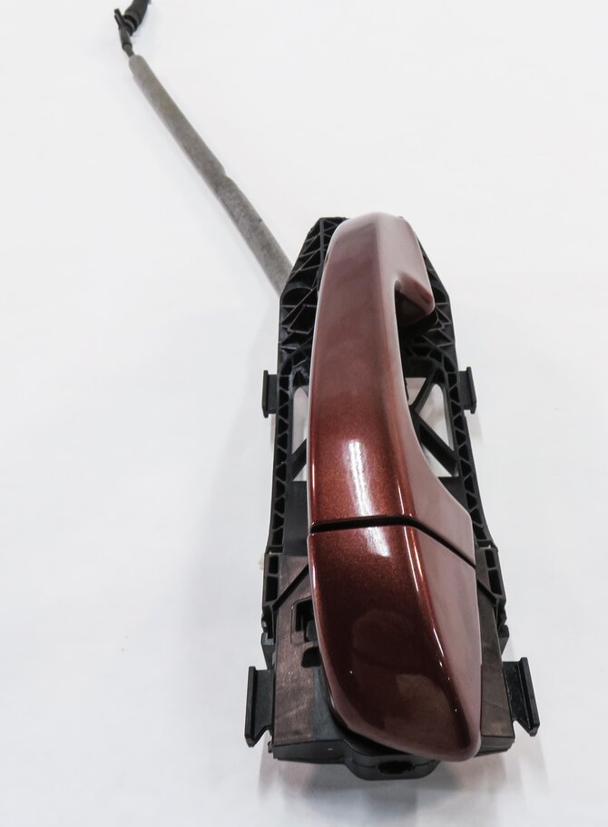 Thumbnail 3: 2011-2018 PORSCHE CAYENNE (958) LEFT REAR KEYLESS DOOR HANDLE (AUBURN METALLIC)