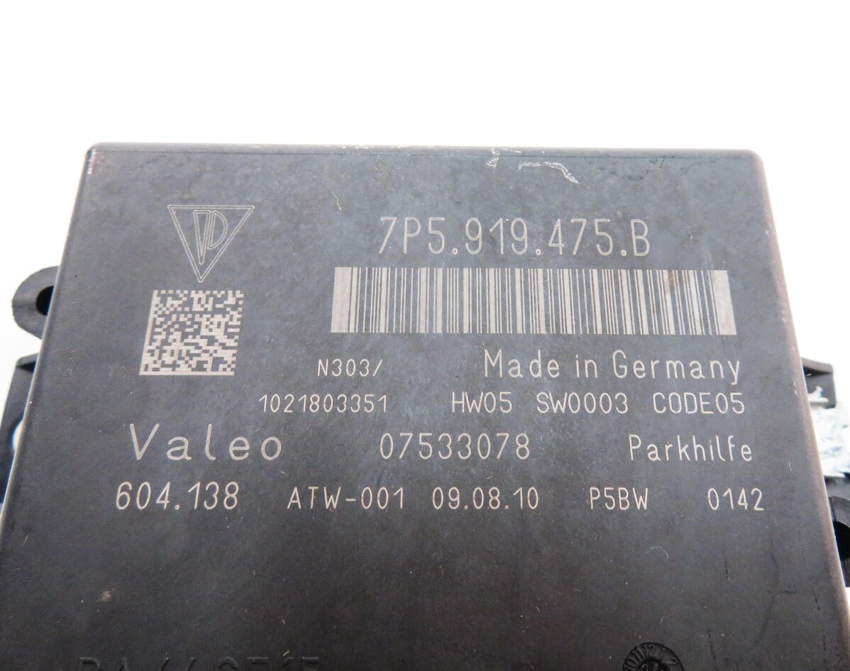 Thumbnail 6: 2011-2012 PORSCHE CAYENNE (958) PDC PARK DISTANCE ASSIST CONTROL MODULE