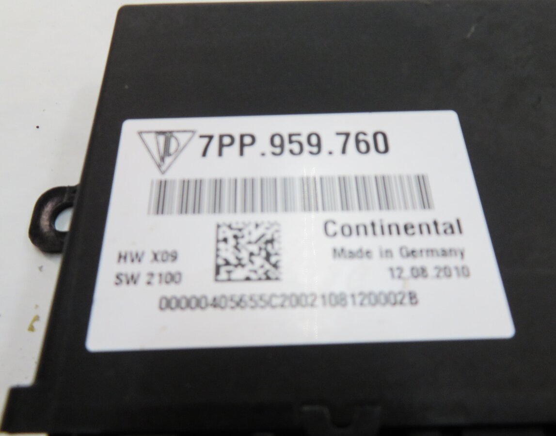 Thumbnail 6: 2011 PORSCHE CAYENNE (958) LEFT FRONT DRIVER SEAT CONTROL MODULE