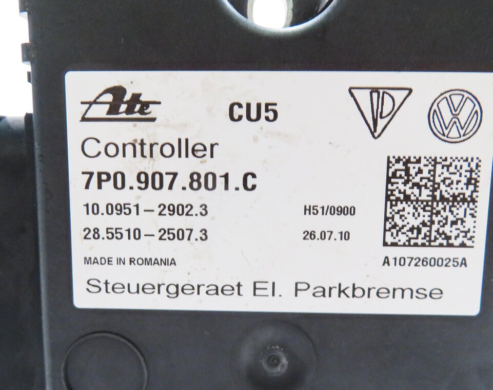 Thumbnail 7: 2011 PORSCHE CAYENNE (958) PARKING BRAKE CONTROL MODULE