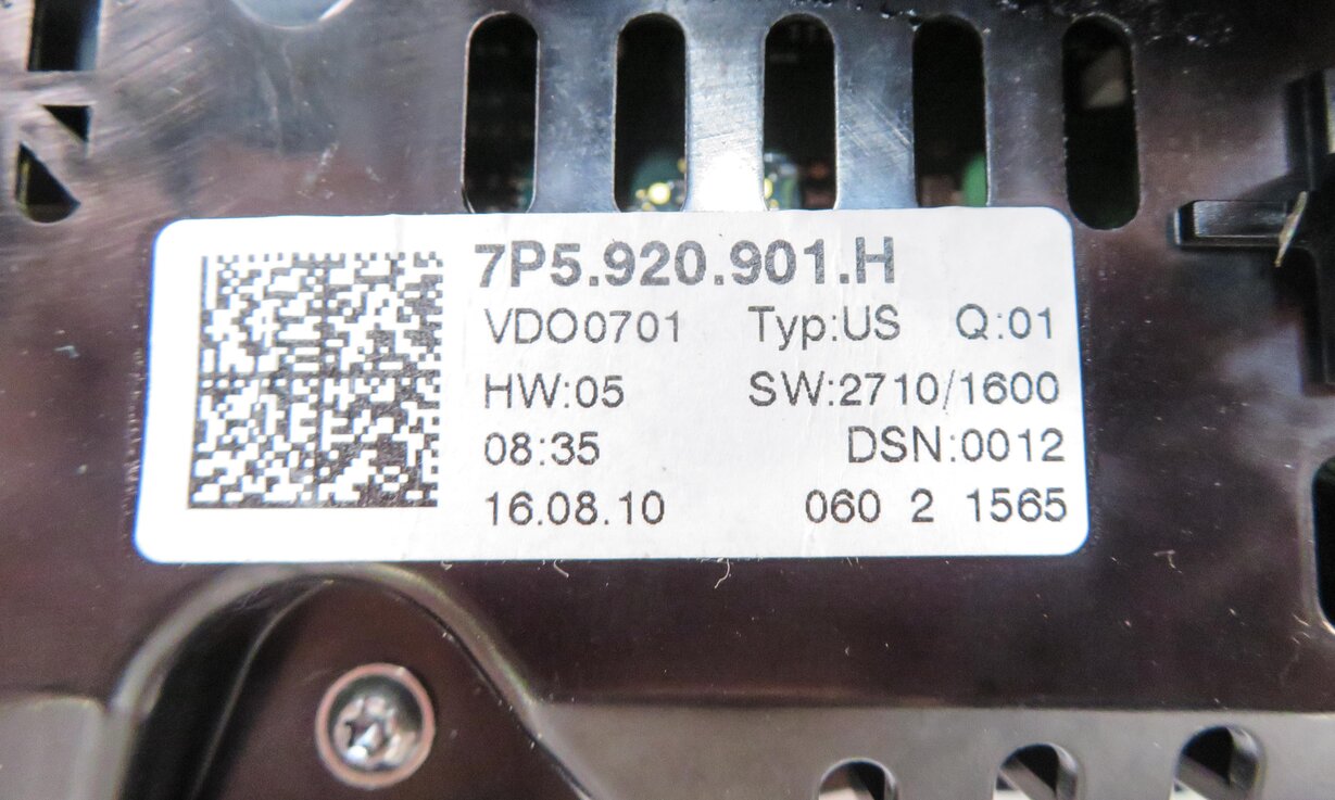 Thumbnail 10: 2011-2012 PORSCHE CAYENNE (958) 4.8L - SPEEDOMETER INSTRUMENT GAUGE CLUSTER 186k
