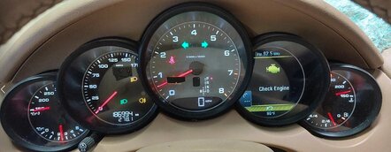 Thumbnail 2: 2011-2012 PORSCHE CAYENNE (958) 4.8L - SPEEDOMETER INSTRUMENT GAUGE CLUSTER 186k