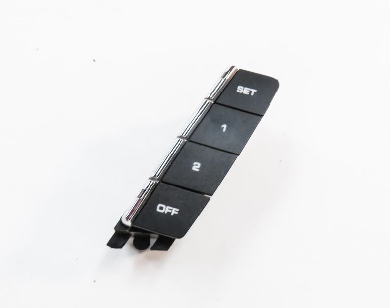Thumbnail 1: 2011 PORSCHE CAYENNE (958) LEFT FRONT DRIVER MEMORY SEAT SWITCH BUTTON PANEL