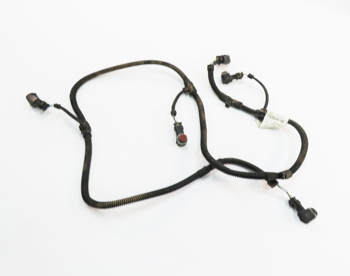 2011 PORSCHE CAYENNE (958) REAR PDC PARK DISTANCE SENSOR SET w/ HARNESS (AUBURN)