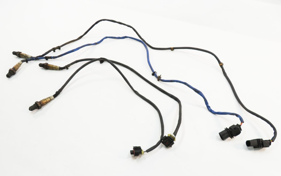 Thumbnail 1: 2011 PORSCHE CAYENNE (958) 4.8L - PRE POST CAT O2 OXYGEN LAMBDA PROBE SENSOR SET