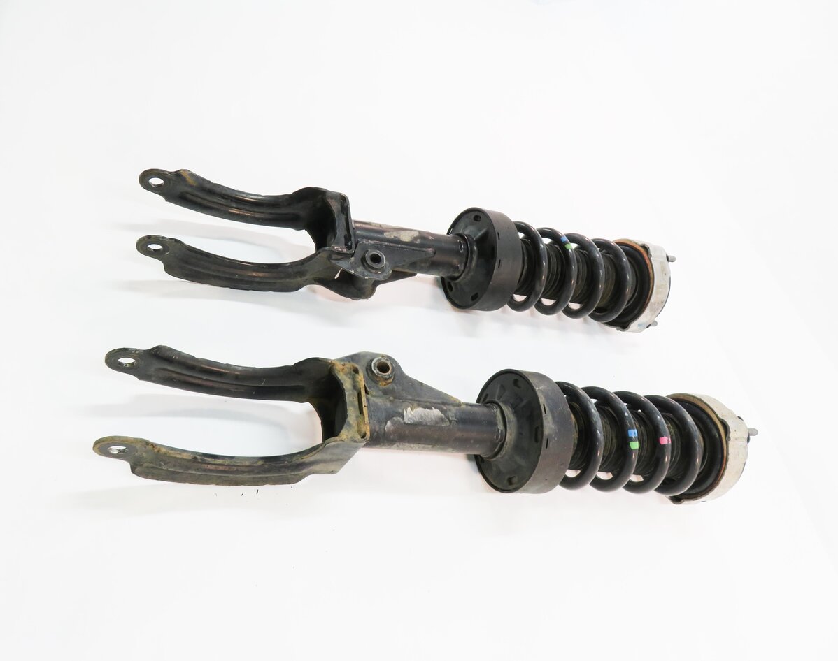 Thumbnail 3: 2011-2018 PORSCHE CAYENNE (958) FRONT LEFT & RIGHT SUSPENSION SHOCK STRUT SET-2