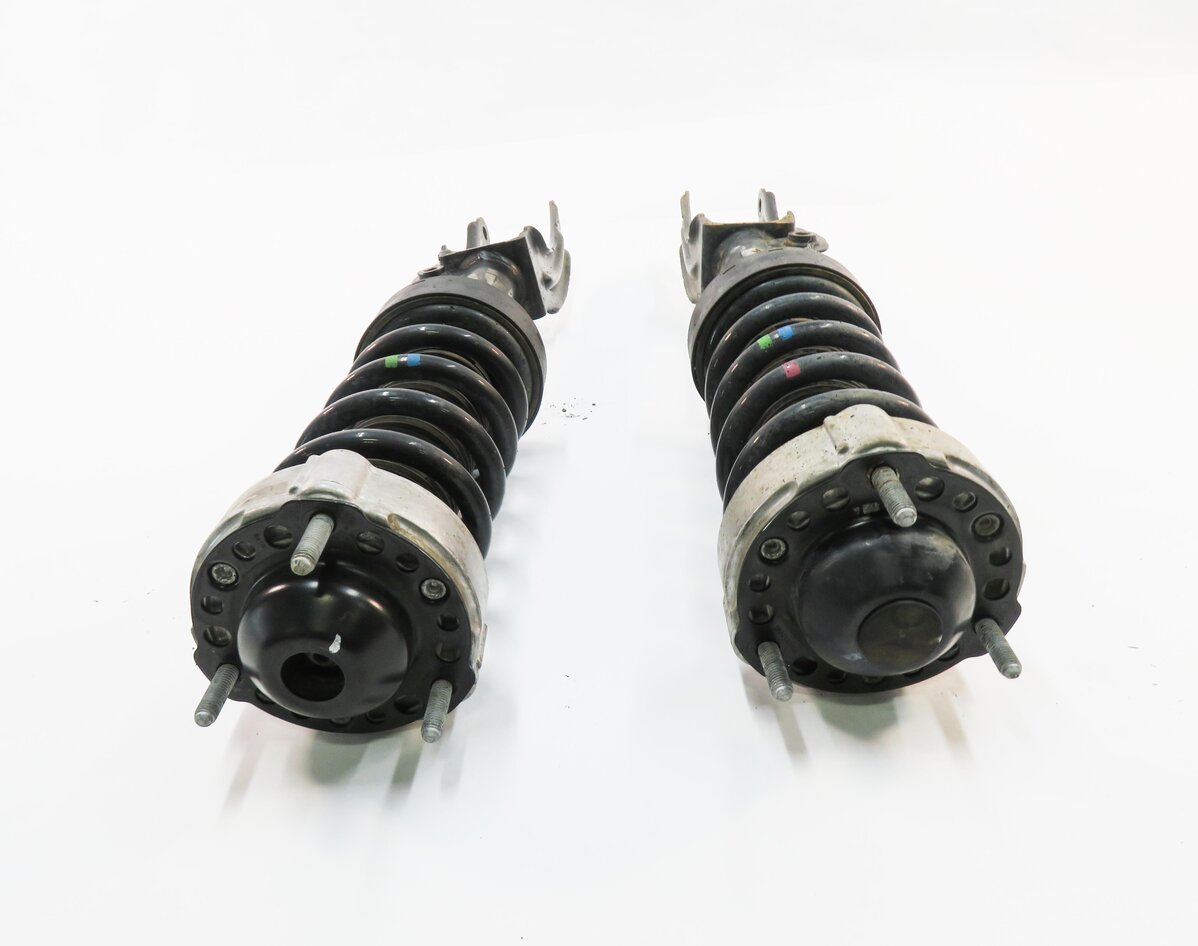 Thumbnail 6: 2011-2018 PORSCHE CAYENNE (958) FRONT LEFT & RIGHT SUSPENSION SHOCK STRUT SET-2